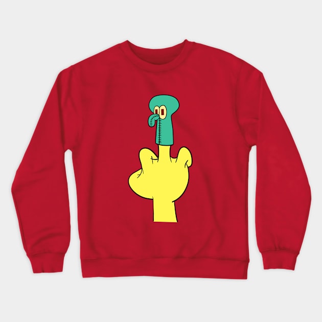 Spongebob Crewneck Sweatshirt by cariespositodesign